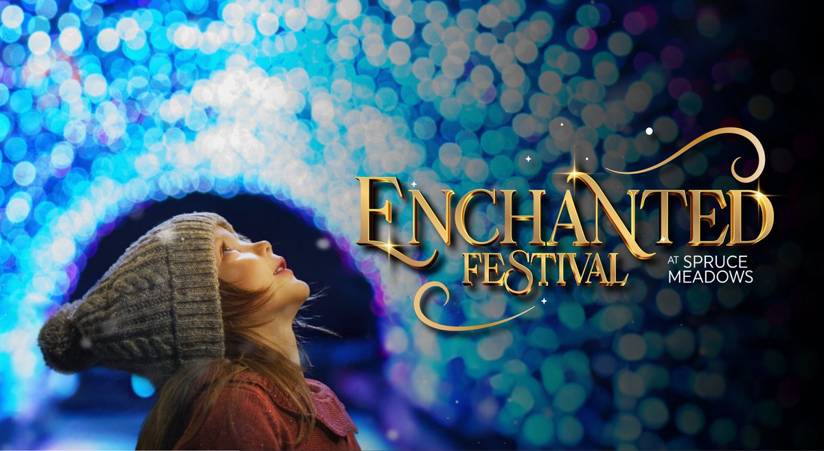 Spruce Meadows Announces New Christmas Lights Walk-Through Event
The Enchanted Festival will run on the evenings of Dec. 5-7, 12-14, and 19-24 and will feature fire pits, food, and Calgary’s only indoor Christmas Lights Maze. Info and tickets here:
sprucemeadows.com/enchanted/