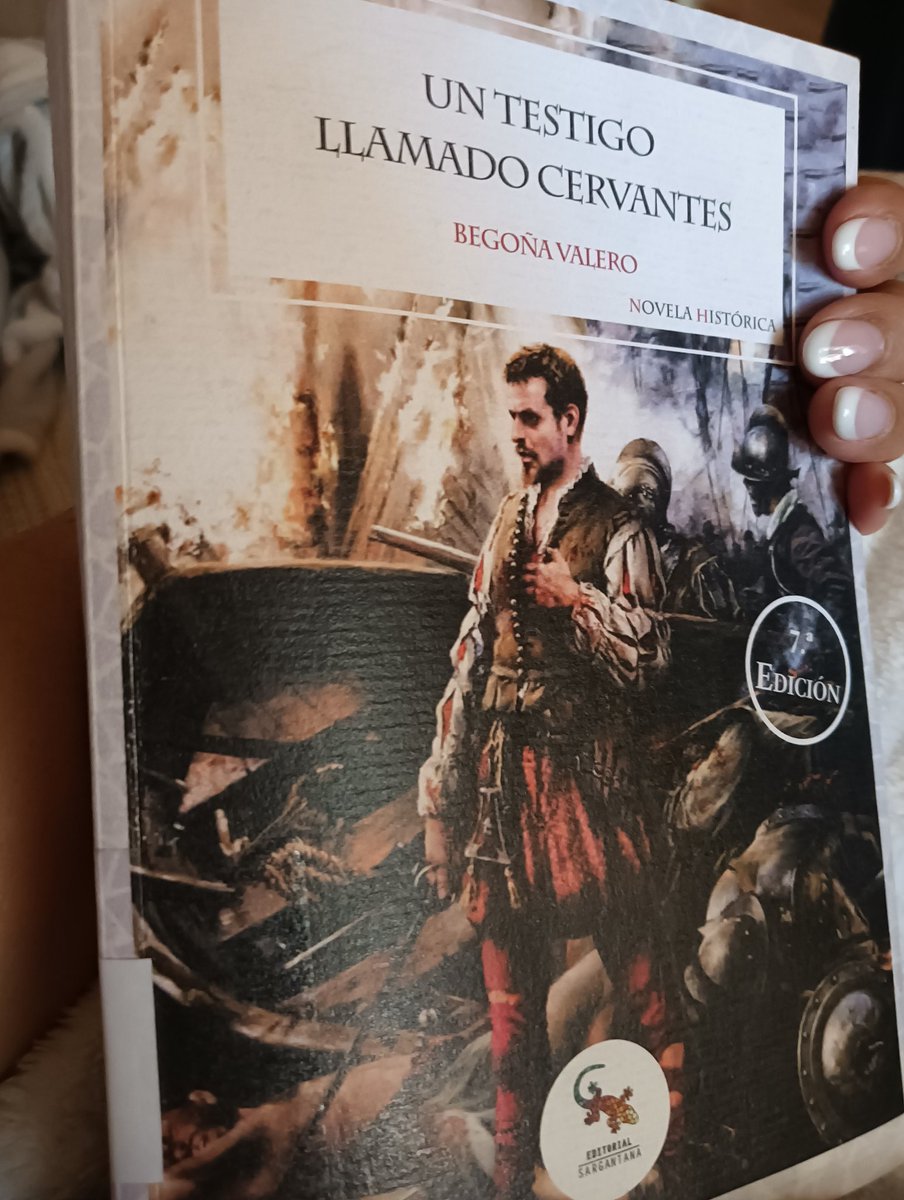 nasacha2's tweet image. UN TESTIGO LLAMADO CERVANTES. De @Begona_Valero Un libro basado en hechos reales. La historia de Cervantes en su cautiverio en Argel. Una novela fascinante e interesante. Mezcla la historia con algo d ficción. Muy entretenida , de fácil lectura y bien documentada. Me ha gustado!