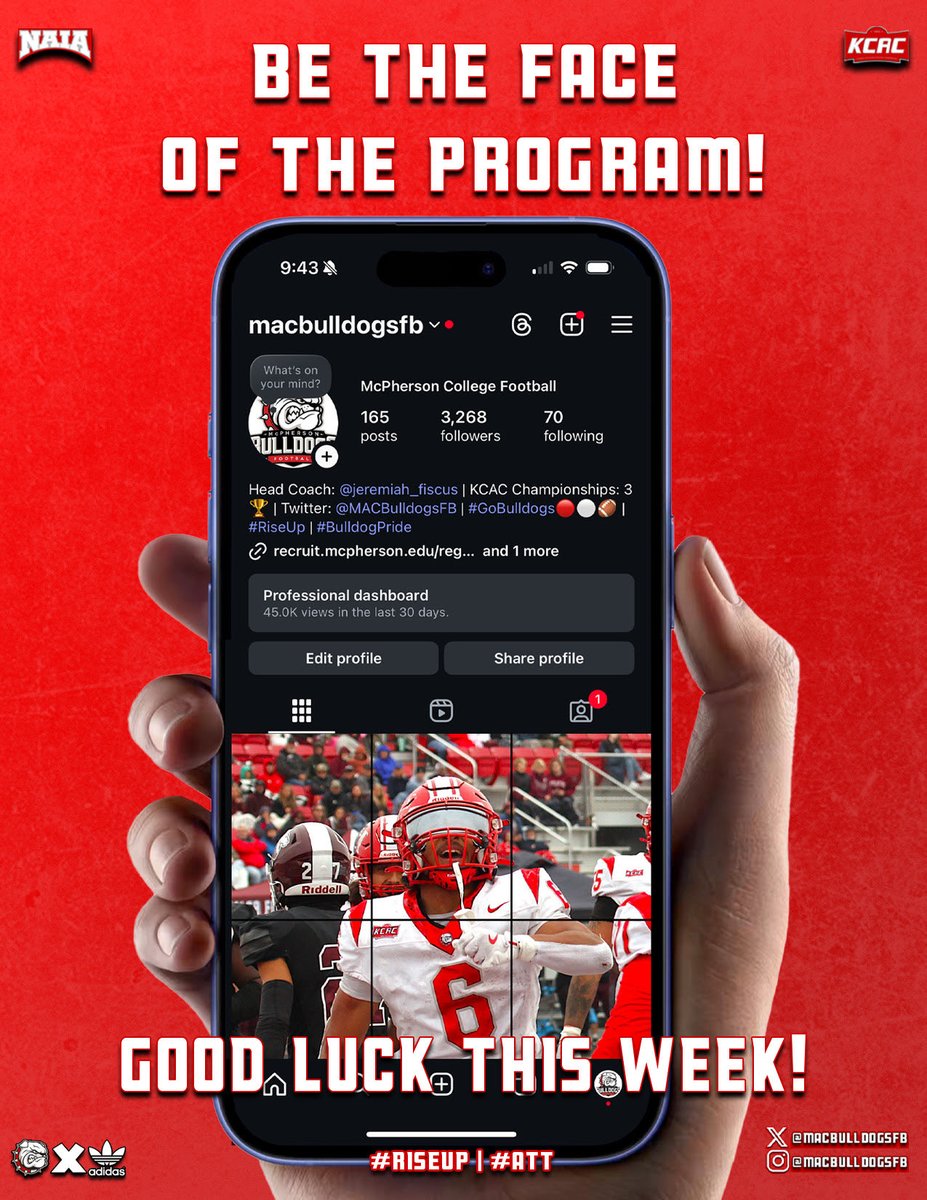 CoryHaessly's tweet photo. Thank you @CoachLeppke and @MACBulldogsFB for the continued support these past few weeks! I am grateful! https://t.co/R1oKJLJ0vM