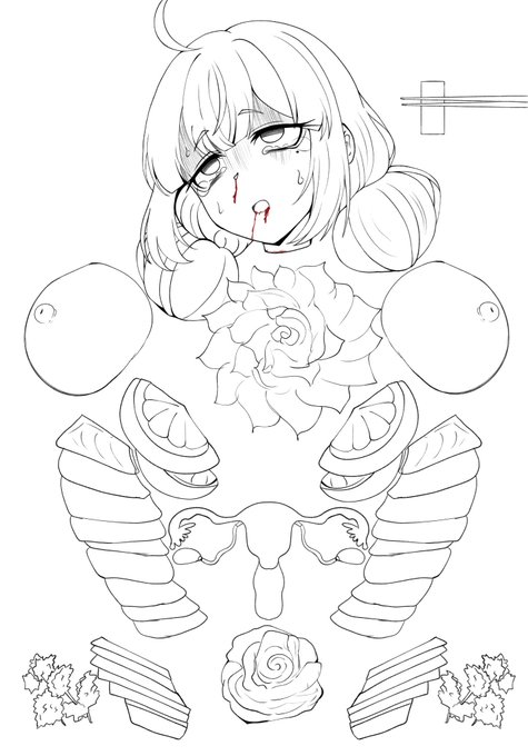 キウィちゃん活け造りリョナwip 