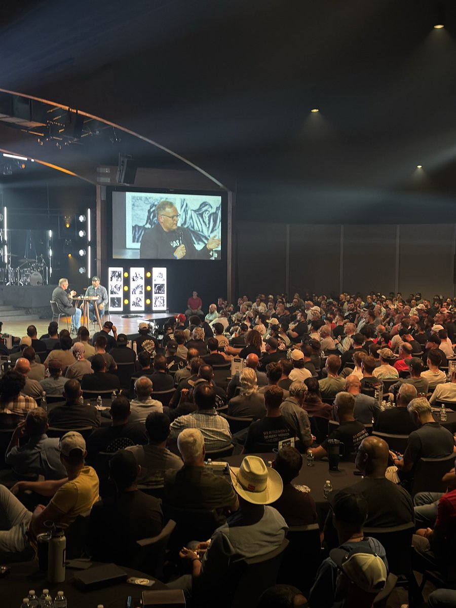 PastorMark's tweet image. Packed house for every midweek men’s gathering and standing room only at most weekend services. God has been gracious and we are out of room in our current building! 😅