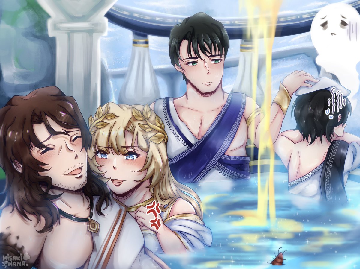 for a amphoreus collab, ty ewi for giving me the chance to draw my sillies together 💖

#PMYume