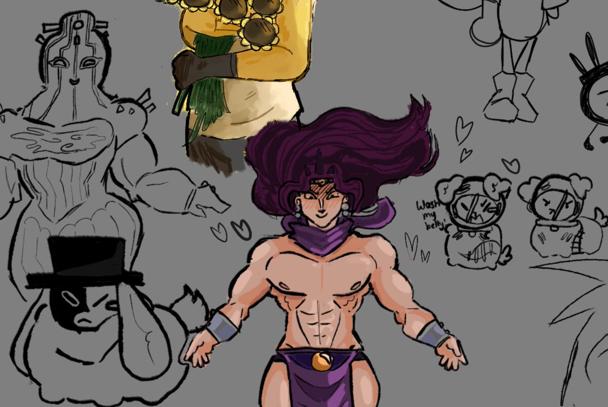 ZynthArt's tweet photo. Have some drawings, I have been busy with college #jjba https://t.co/oGGGbjji9c