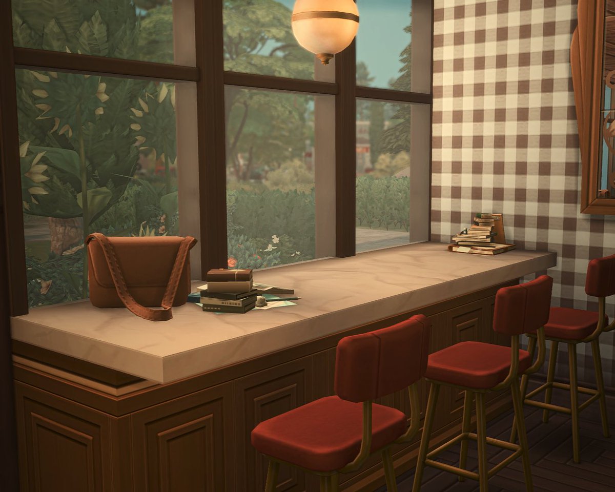 #EAPartner A little bakery for my haunted copperdale save file ☕️ #thesims4 Speedbuild here: youtu.be/FsTEE9A8sL8?si…