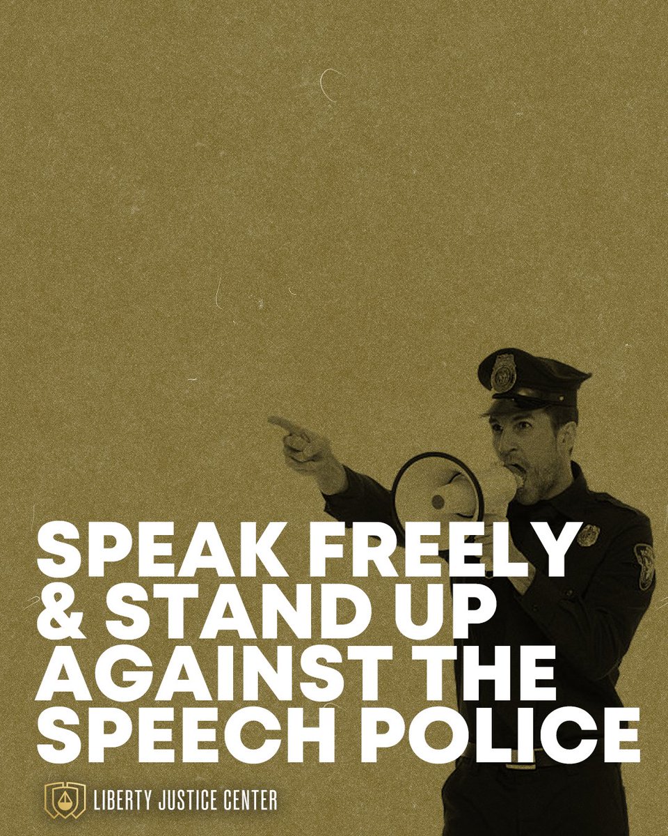 LJCenter's tweet photo. 🗣️ This #FreeSpeechWeek, help us keep the First Amendment alive in courtrooms and classrooms across America.
👉 Donate: https://t.co/opgkXY0ChN https://t.co/ne7v9uOcL9