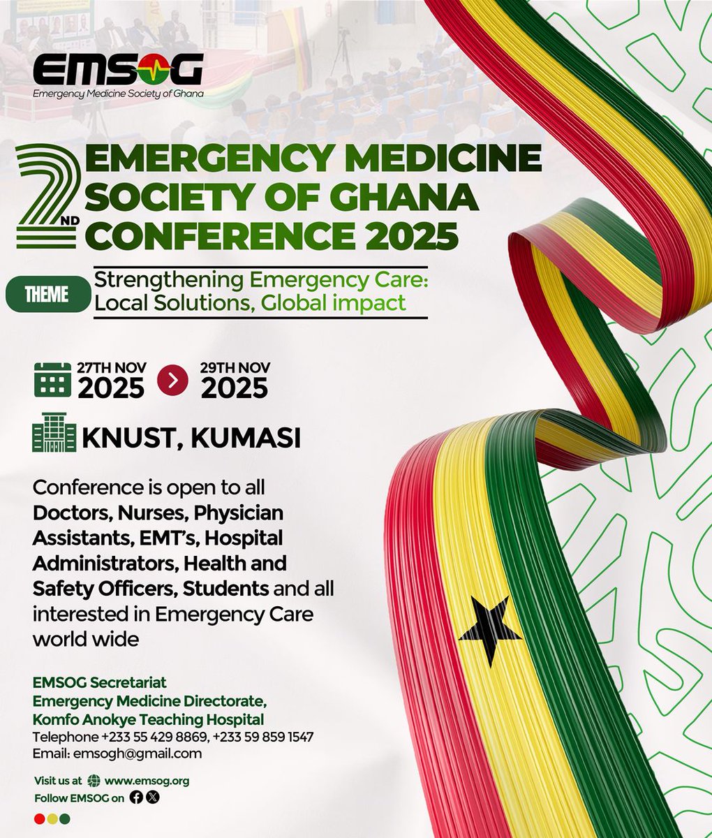 afcem2022's tweet photo. The wait is over! 🔔
#EMSOG2025 is here — innovation, impact, and inspiration all in one place.
Don’t miss this landmark conference in Emergency Medicine! 💥
#EMSOG #EMSOGConference #EMSOG2025 https://t.co/vU6kv1kLih
