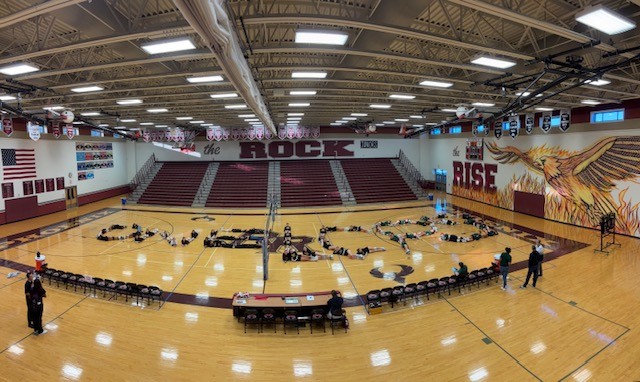 lcpsathletics's tweet image. On National Sports Day and ONE LCPS Celebration Day. Volleyball teams from Rock Ridge and Loudoun Valley contribute to the celebration. #ONELCPS