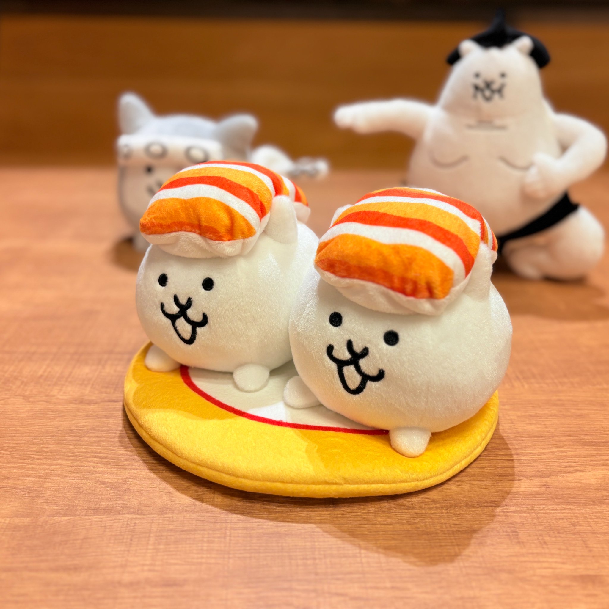 にゃんこ大戦争 MBぬいぐるみ5 (ねこ寿司) にゃんこ大戦争 GB