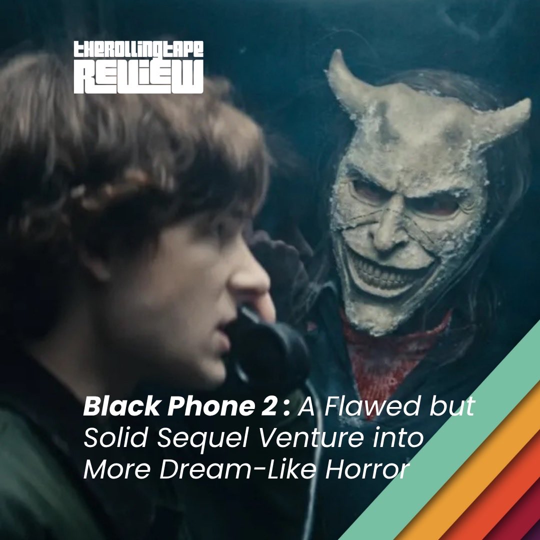 The Rolling Tape Official (@therollingtape) on Twitter photo Wrapping up the week with a horror sequel that, for once, isn’t all that bad!
<a href="/talkingdamovies/">Toon talks</a> reviews #BlackPhone2
📞
therollingtape.com/black-phone-2-…
#therollingtape #film #filmreview #blackphone #horror Wrapping up the week with a horror sequel that, for once, isn’t all that bad!
<a href="/talkingdamovies/">Toon talks</a> reviews #BlackPhone2
📞
therollingtape.com/black-phone-2-…
#therollingtape #film #filmreview #blackphone #horror