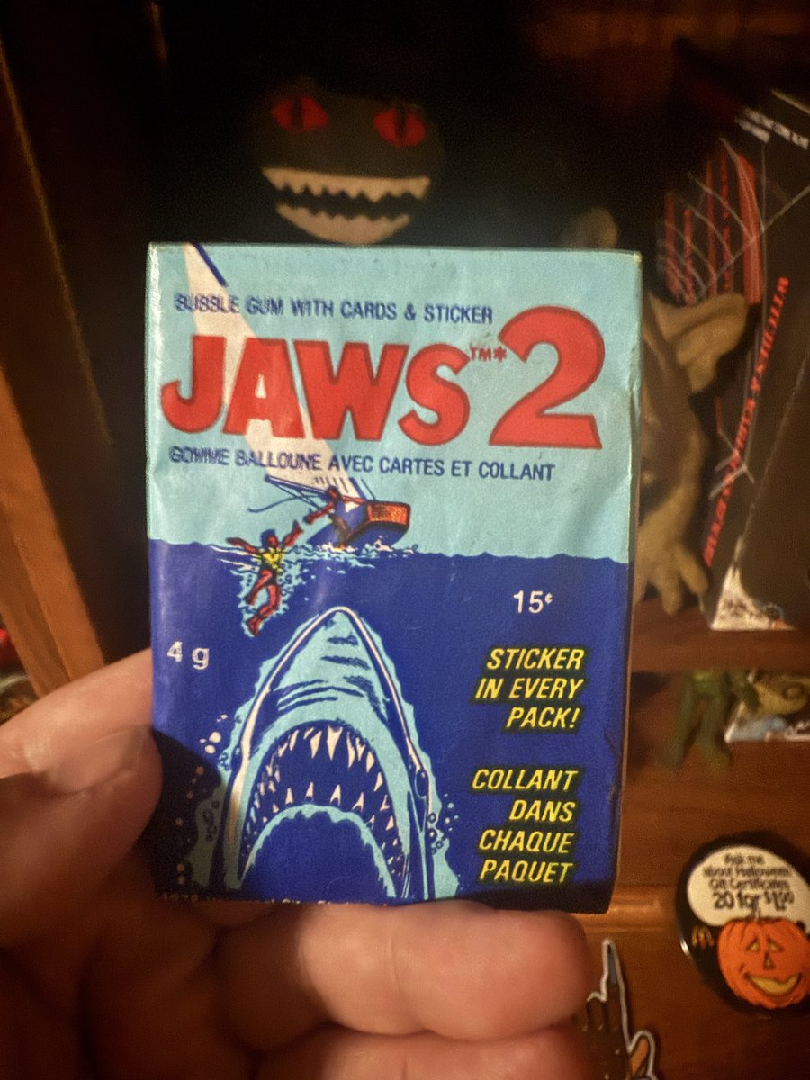 Anyone want some Jaws 2 bubble gum