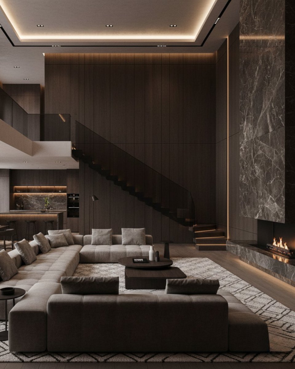HOUSEPORN___'s tweet photo. Luxury living room is my vibe. https://t.co/xAdBJhX6Zn