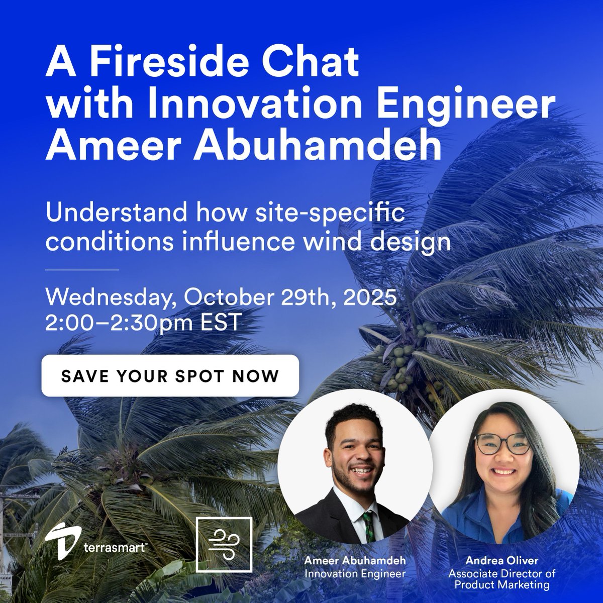How do you balance reliability and cost in your solar tracker? Join our expert to learn how to design for different wind effects.

Learn how to build solar tracker systems for wind resilience: explore.terrasmart.com/Join_Our_Wind_…