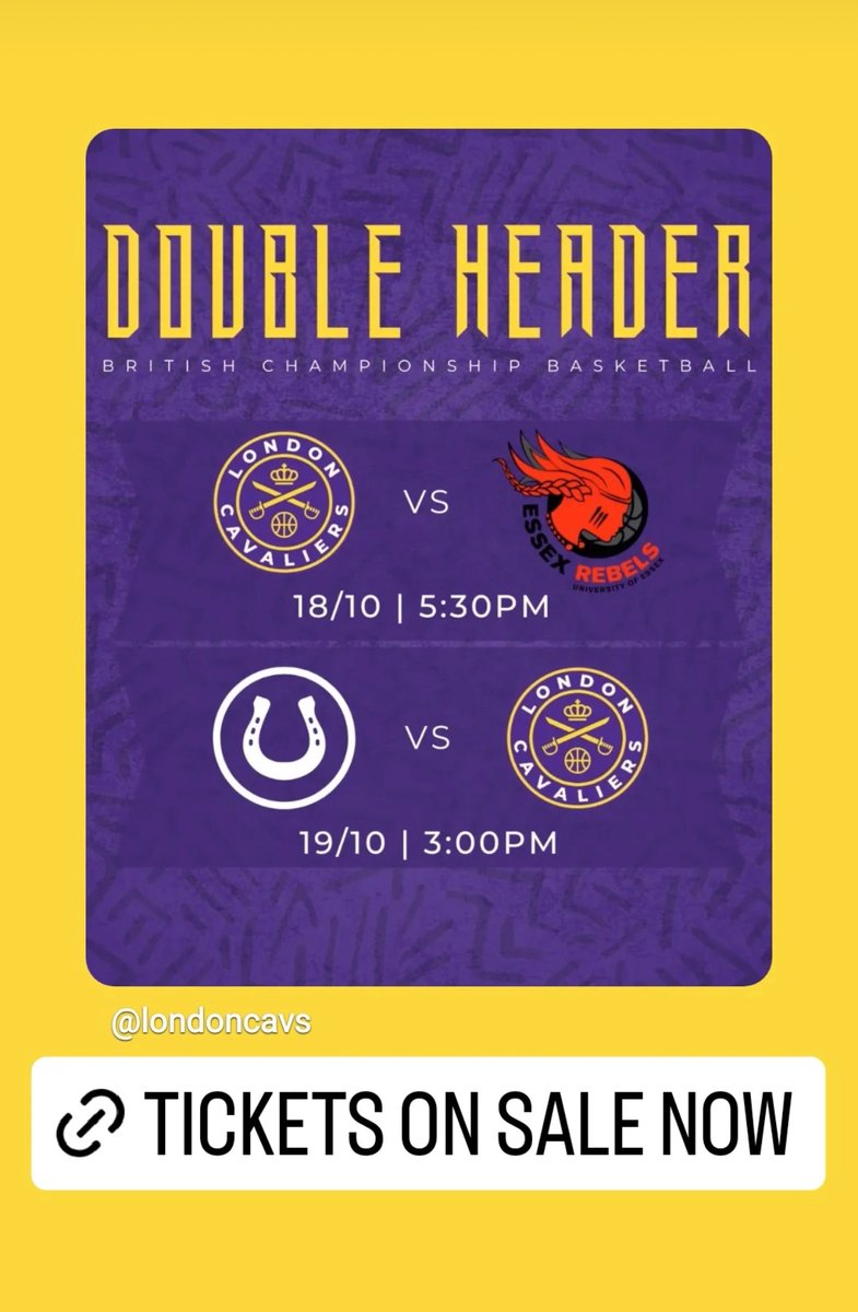 London Cavaliers tweet media