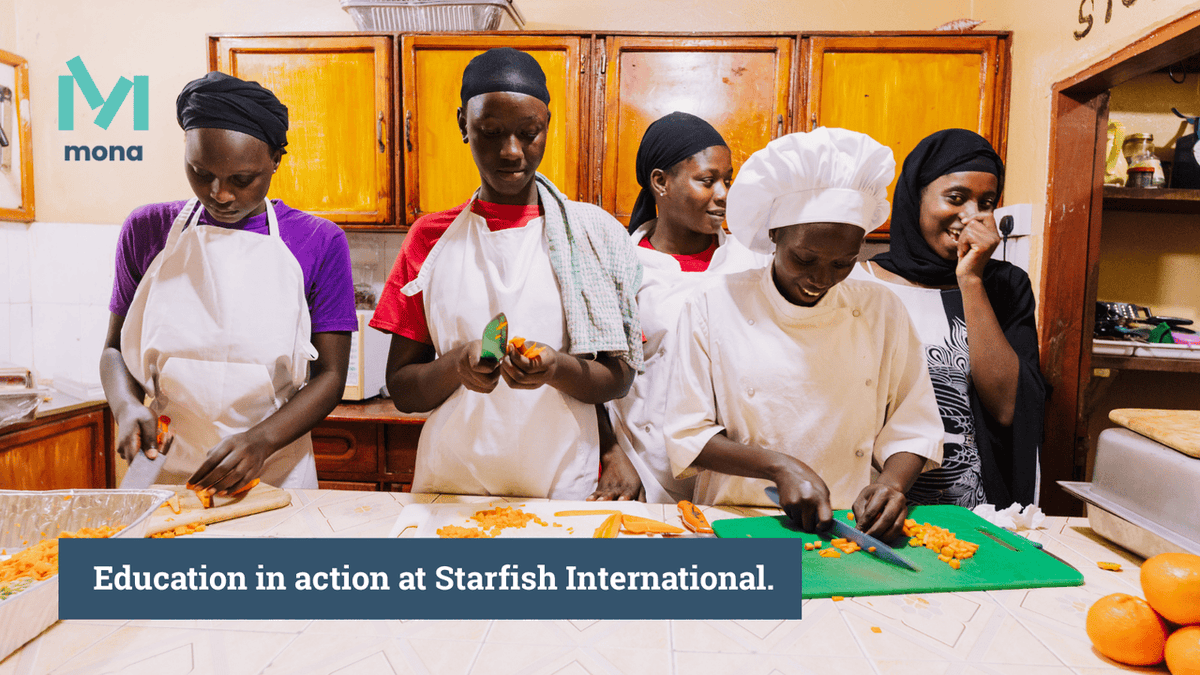 monafoundation's tweet photo. Today marks the last day of our site visit to Starfish International Skills Center. It’s been a joy walking side by side with our partners, witnessing their vision in action. 🌍

Follow our journey → https://t.co/NBZFi9xNpc https://t.co/LT0Unezr0U