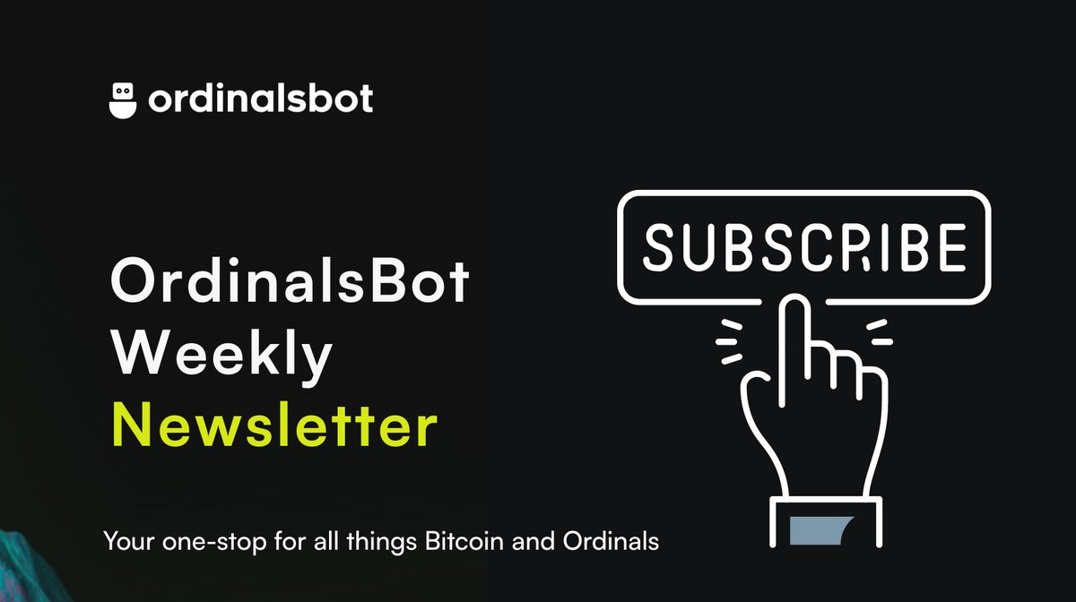 ordinalsbot's tweet image. Hey, just dropped Newsletter #118, and seriously, you gotta check out everything that's inside!
1. Upcoming launches on Trio
🔸 INKs by @giggiart launches OCT 24
🔸 Element: Water @_LifeZer0 : OCT 25
🔸 Trio Scare Fest 🎃 : OCT 26 - 31
🔸 Drops by @_topcats, @bitcoinkiffer
🔸…