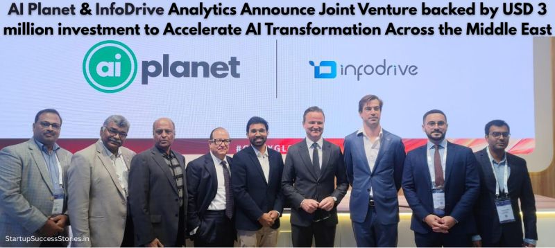 startup2succeed's tweet image. AI Planet, a deeptech company specializing in enterprise Generative AI and Agentic AI platforms, today announced a strategic joint venture with InfoDrive Analytics – a Vardaan Global Company. Read more at..bit.ly/4qlikUM

#AgenticAI #GenerativeAI #MiddleEastAI