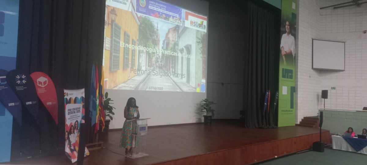 IET DE BAYUNCA, de primera mano de su Rectora Petrona Salgado. Ponente #ForoDistritalCartagena. Etnopedagogia y Prácticas Culturales, se centra en la relación entre la cultura, la educación y la pedagogía.  Busca entender y valorar las prácticas y saberes educativos étnicos.