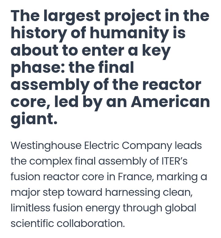 dry_commit's tweet image. Why isn't a single African country party of the 34 country building the nuclear fusion reactor
