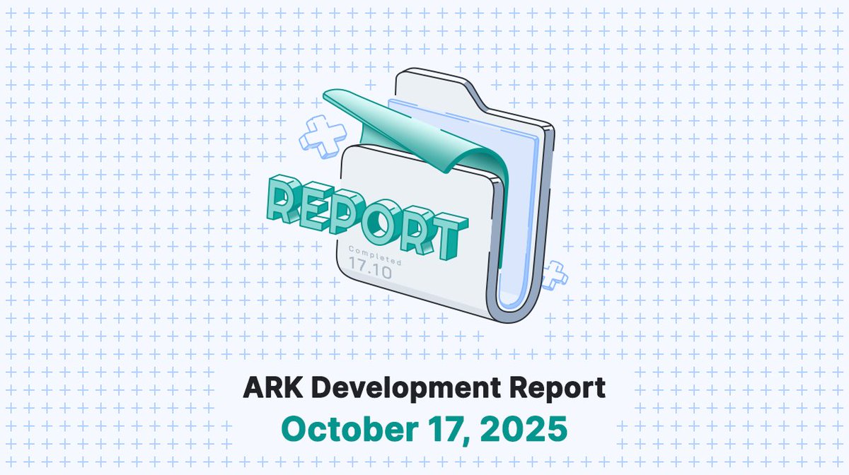 This weeks $ARK dev report is now available on Binance Square.
app.binance.com/uni-qr/cart/31…