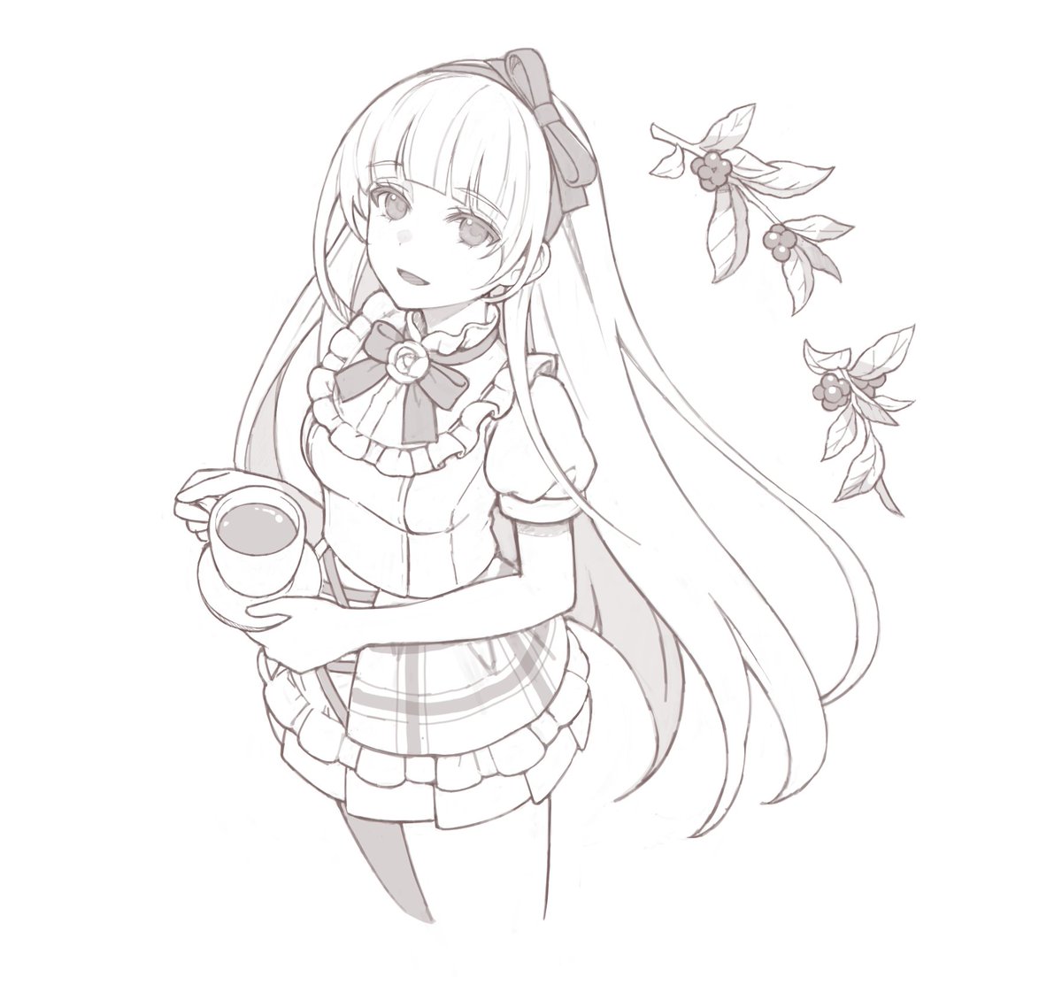 Ludwig_illust's tweet photo. 요새는 주기적으로 뭐 안올리면 계정 썰린대서 선화라도 올리기... https://t.co/Y0jb7r716k