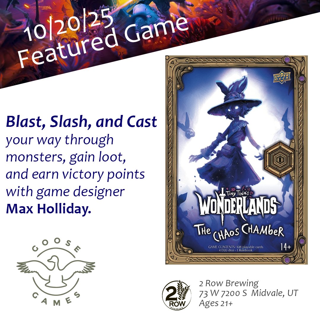 Goose Games SLC tweet media