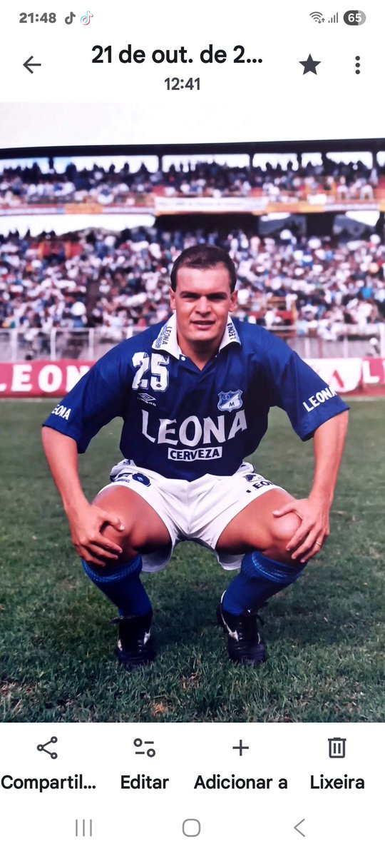 1995 minha passagem pelo Millonario Futbol Club só não segui mesmo com contrato renovado, minha esposa estava de 7 meses era meu 1 filho,ela quis que nascesse no Brasil.
Agradeço ao Millonario por todo carinho e apoio que me deram.