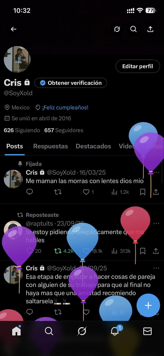 Otro fokin año en esta red social pitera