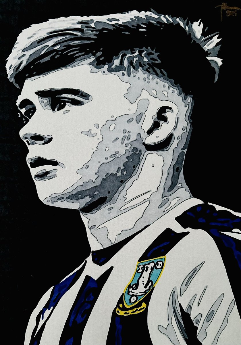HollywoodArtLH's tweet image. Harry Amass 🦉Sheffield Wednesday #HarryAmass #Amass #SheffieldWednesday #SheffWed #Wednesday #SWFC #Owls #UTO #WAWAW #EFL #Art #Artist #Artwork #FanArt @swfc @TheStarOwls @WTIDPOD @VitalWednesday @EFL Hand drawn using Spectrum Noir ✍️🦉