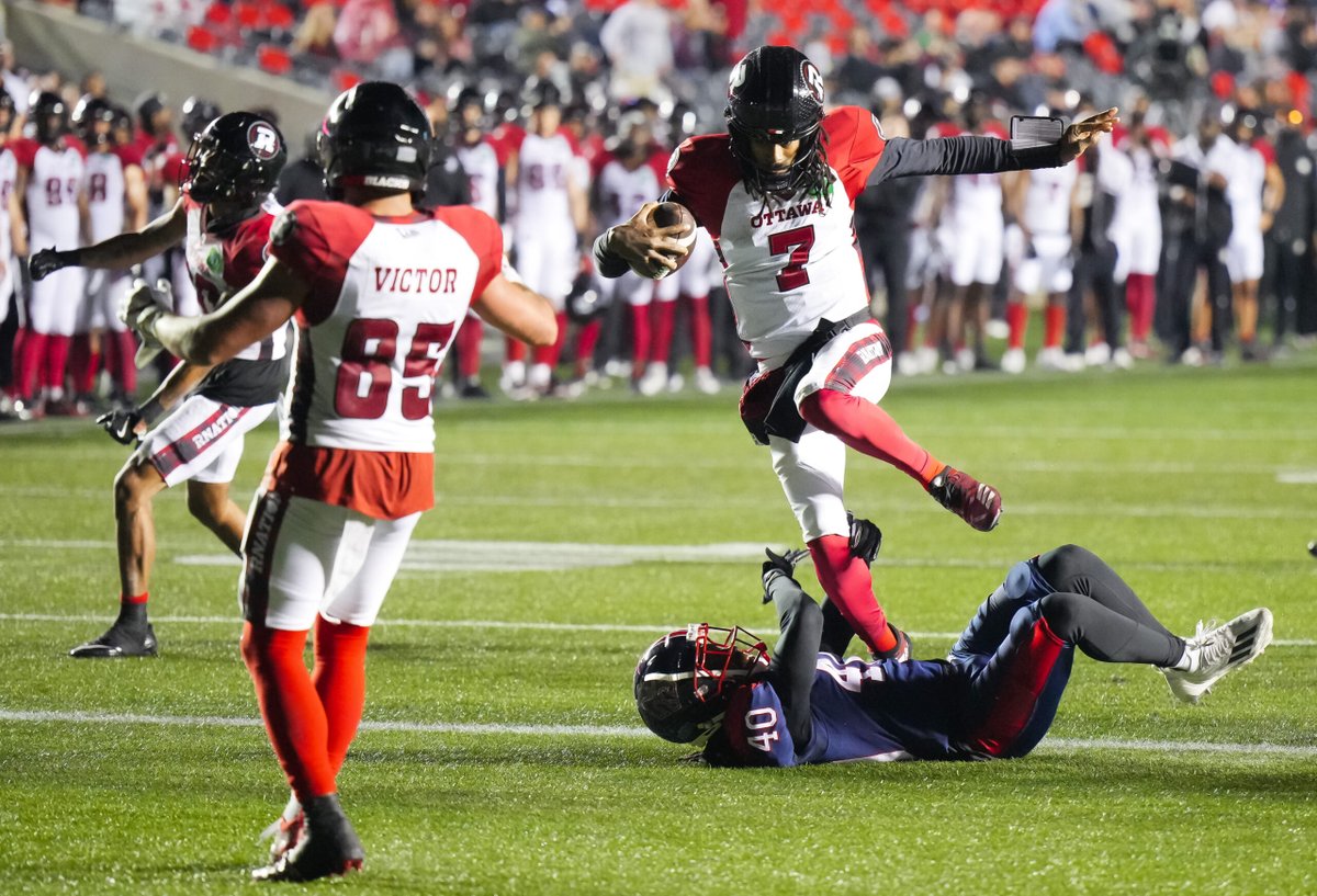 CFL_Headlines's tweet image. Tyrie Adams Gets The Start In The Final Home Game Of The Season: The Ottawa REDBLACKS host the Montreal Alouettes for a rematch of last week’s Thanksgiving Day game in Montreal. Quarterback Tyrie Adams will get his second career start… ottawaredblacks.com/2025/10/17/tyr… via @REDBLACKS