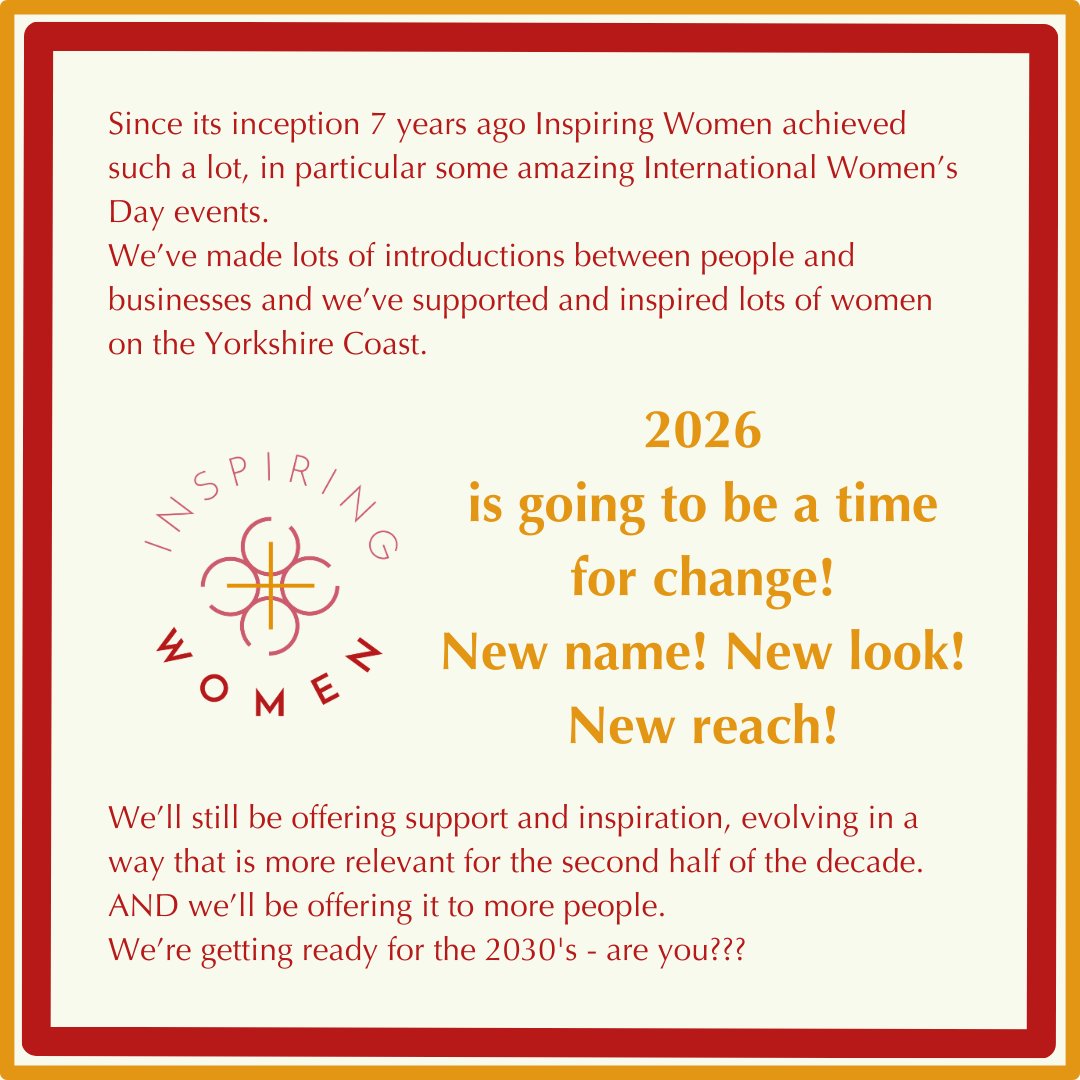 InspWomenOTYC's tweet photo. Are you starting to think about the 30's yet?

2030 is closer to us now than 2020... https://t.co/3iuzMdczVG