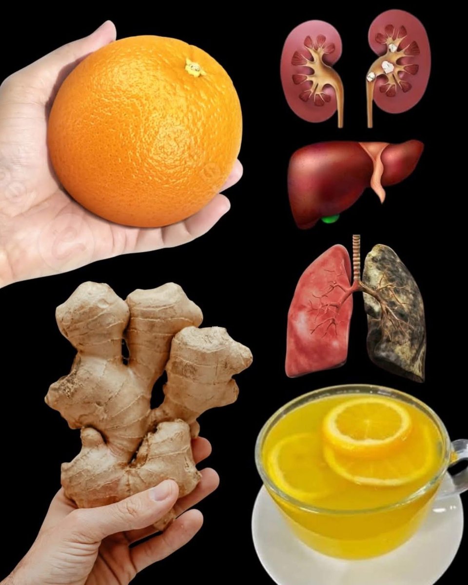 مشروب الليمون والزنجبيل والبرتقال: مشروب منظف لصحة الكلى والكبد والرئتين

الطريقة سهلة جدا اخلط مع كوب عصير البرتقال ١٠٠ غرام من الزنجبيل الطري مبشور وملعقة من العسل اخلطهم جيدا ثم اشربه كل صباح ستشفى بعد اسبوع من شربه

#الشتاء #صحتك