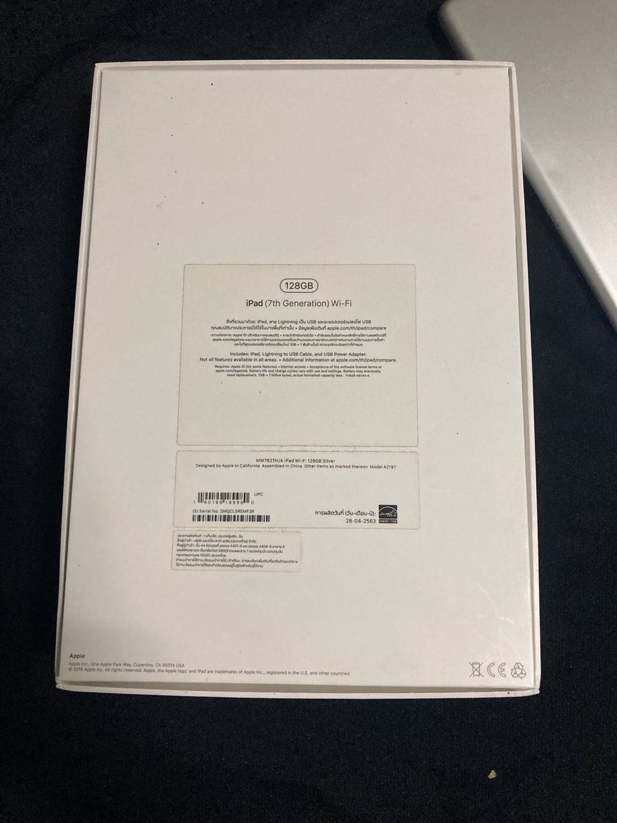 coxxine01's tweet photo. IPAD GEN 7 128 gb wi-if/Th
3,550 รวมส่ง ( กลางได้ค่ะ )

รายละเอียด : เครื่องศูนย์ไทย ตัวเครื่อง + กล่อง + เคสไอแพด กล่องมีคู่มือ มีใบเสร็จซื้อไอแพด❤️ตำหนิเปลี่ยนแบตขอคนรับได้
#ส่งต่อไอแพด #ไอแพดมือสอง #ส่งต่อไอแพดมือสอง #ขายไอแพด #ส่งต่อไอโฟน https://t.co/hTiSfZIYMD