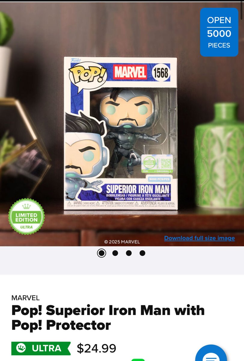 ¡LO HE CONSEGUIDO! 🔥
Se agotó en solo 2 minutos, ni sabía que podía comprar tan rápido 😂

#FunkoPop #FunkoPOPNews #ironman