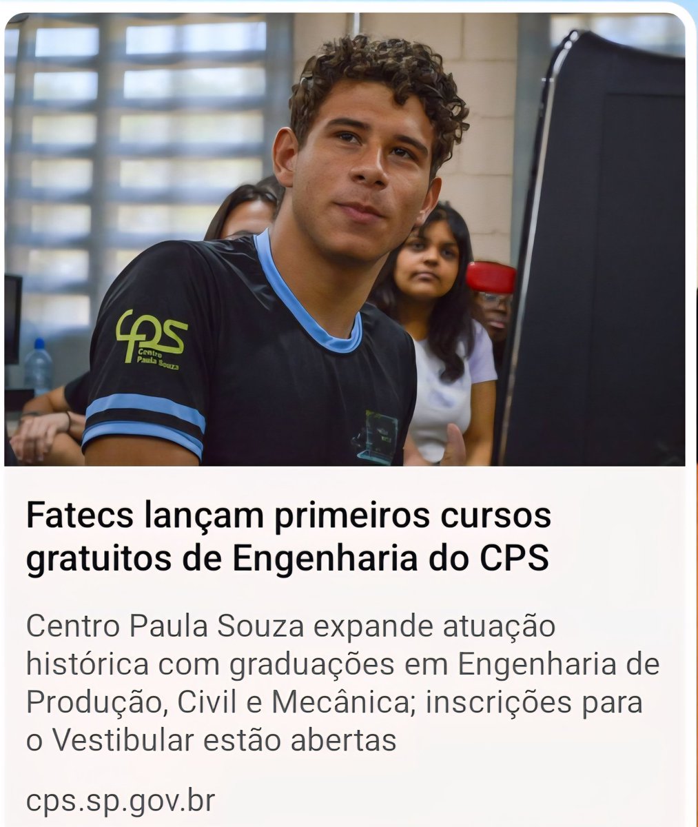 FJessenvidal's tweet photo. Fatec de São José dos Campos oferece o Curso de Graduação em Engenharia da Produção.
https://t.co/UsaC3I2zkD https://t.co/ChI8cSjik0