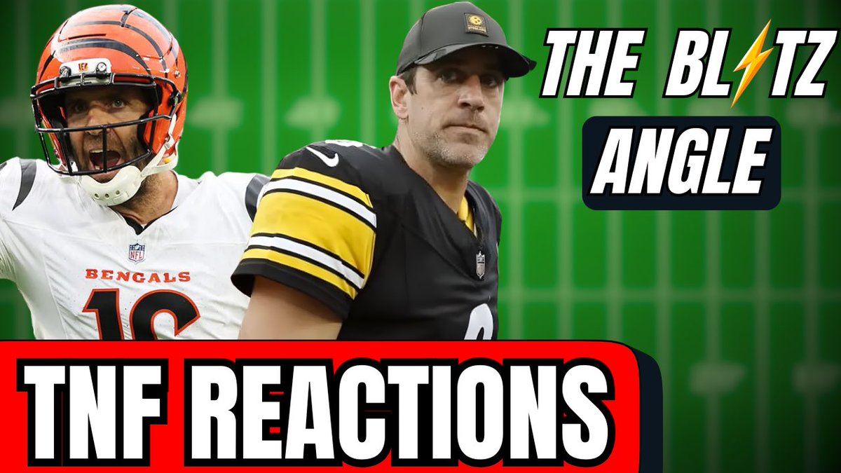 BlitzSM_'s tweet photo. After a wild TNF game, @blitzlink_ and @DLoya_NFL broke down all of the reactions from last nights game 

Check out the full video ⬇️ https://t.co/nE8Lwh4OaT
