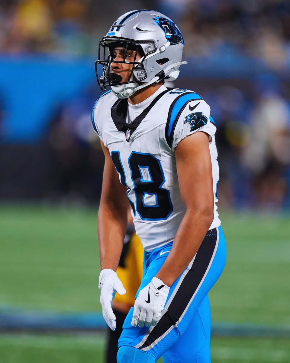 #Panthers WR Jalen Coker (quad) is expected to make his season-debut on Sunday vs. the Jets.

Former UDFA was outstanding last season. A big add for Bryce Young. 
