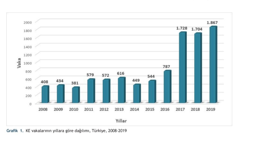 Prof.Dr. Nilüfer Sabuncuoğlu (@nilufersabuncu) on Twitter photo 2009 yılında, 
Kocaeli'de yaşayan
Tesadüfen seçilen, hastalık belirtisi göstermeyen 388 lise öğrencisinden alınan kan serumu örneklerinde,
61 öğrencide toksoplazmoz (kedi)
30 öğrencide kist hidatik (köpek) pozitifliği bulunmuştur.
2008-2019 yılları arasında,
Artan başıboş 2009 yılında, 
Kocaeli'de yaşayan
Tesadüfen seçilen, hastalık belirtisi göstermeyen 388 lise öğrencisinden alınan kan serumu örneklerinde,
61 öğrencide toksoplazmoz (kedi)
30 öğrencide kist hidatik (köpek) pozitifliği bulunmuştur.
2008-2019 yılları arasında,
Artan başıboş