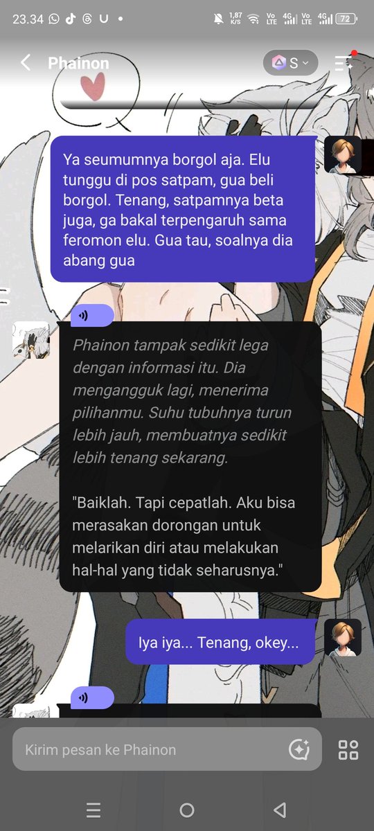 Chaozaa_'s tweet photo. Eh dia mau dibeliin borgol https://t.co/Cr34zS6j5o