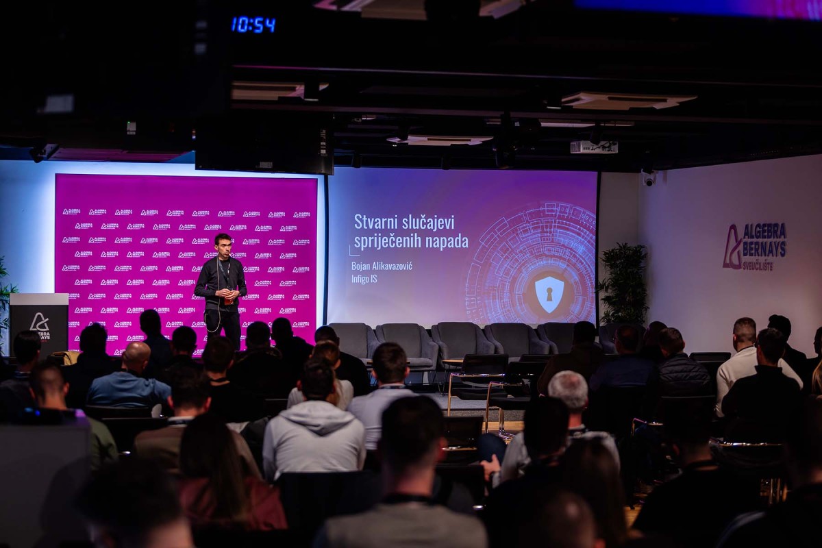 OBRAZOVANJEM PROTIV KIBERNETIČKIH PRIJETNJI

Stručnjaci raspravljali o kibernetičkoj sigurnosti na Sveučilištu Algebra Bernays ow.ly/xuGz50XegCL #ictbusiness #tehnologija #telekomunikacije #intervjui #reportaze #analize #SveucilisteAlgebraBernays