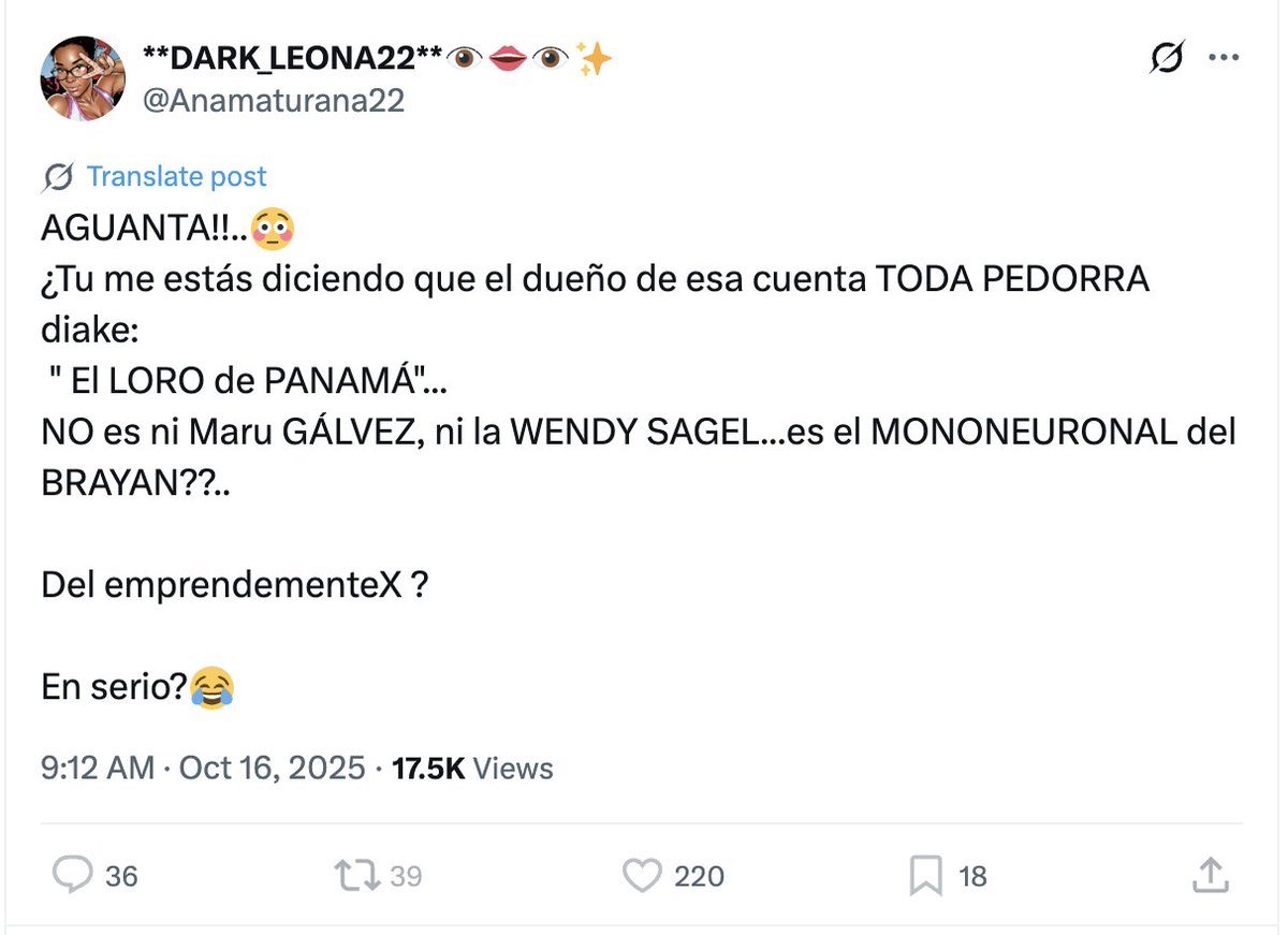 ojala pudiera hacerle la cita a esta XDSM para responderle y no puedo porque me tiene bloqueado, pero por la salud mía y de mi familia que no tengo nada que ver con esa pagina...