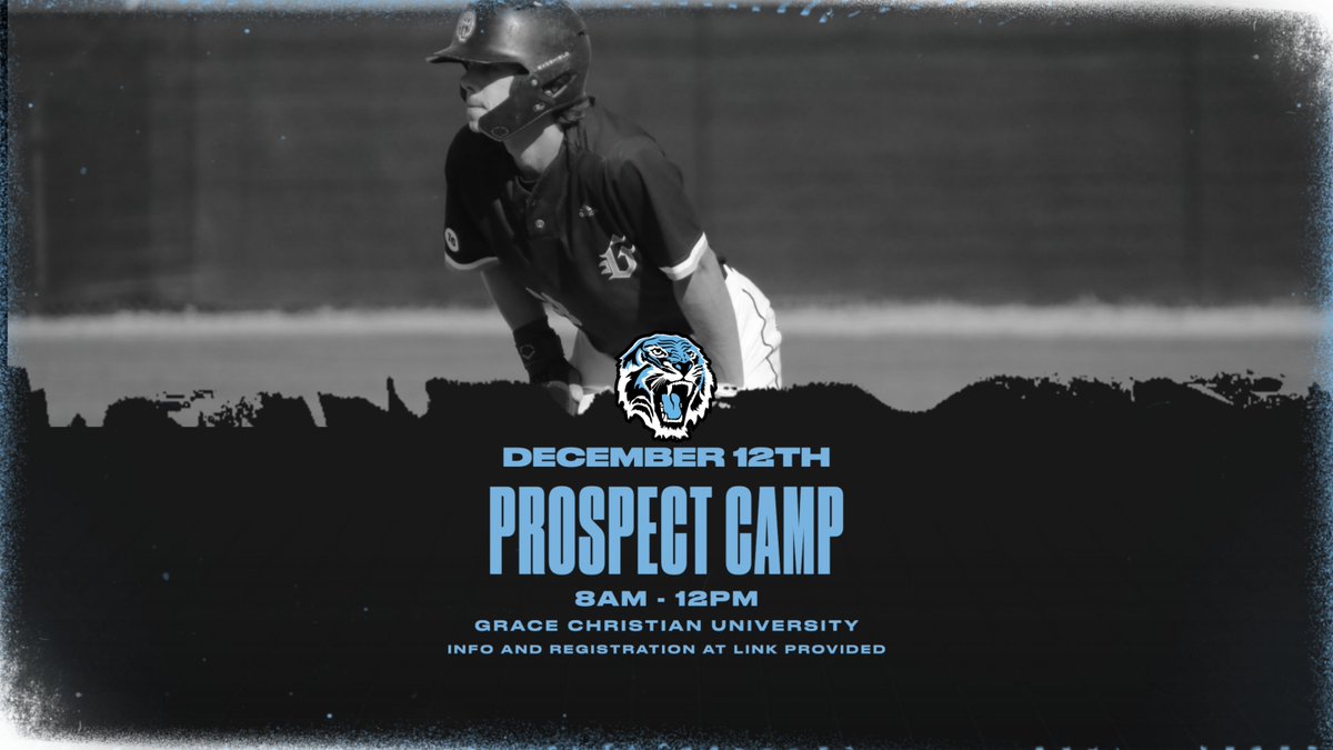 The date for our winter prospect camp is set!!

Dec. 12th - 8am-12pm
$100. Link to register below. 
⚾️ tinyurl.com/vd2hjtnb

Great chance to get in front of our coaches and see the program from the inside out! #DoMore