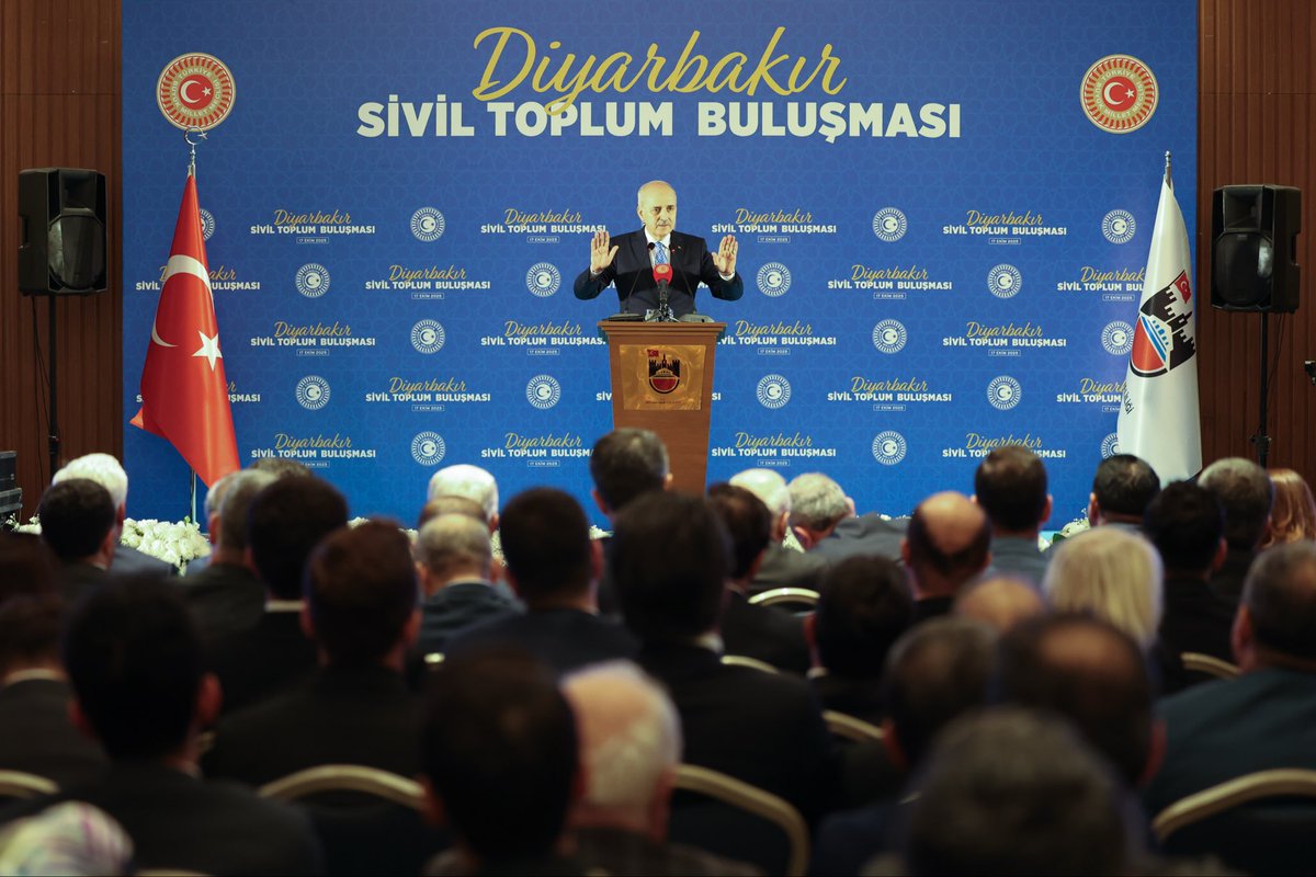 Türkiye Büyük Millet Meclisi Başkanımız Numan Kurtulmuş’un başkanlığında;

Sivil Toplum Kuruluşları temsilcileriyle bir araya gelerek Diyarbakır’ımızın geleceğine yönelik kapsamlı, samimi ve verimli bir istişare toplantısı gerçekleştirdik.

Toplantımızın hayırlara vesile olmasını