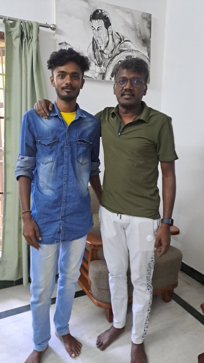 Mathi07284561's tweet photo. @mari_selvaraj இயக்��த்தில் பைசன் திரை காவியம் அருமையான படைப்பு காதல் விளையாட்டு நட்பு அரசியல். என்னுடைய நெஞ்சார்ந்த நன்றிகள் .🙏❤️ உண்மை சம்பவம் . நன்றி கடன் பட்டிருக்கும் குளத்துப் பட்டி மாரி செல்வராஜ் தம்பிகள் .🙏 https://t.co/Pd1l1Uf179