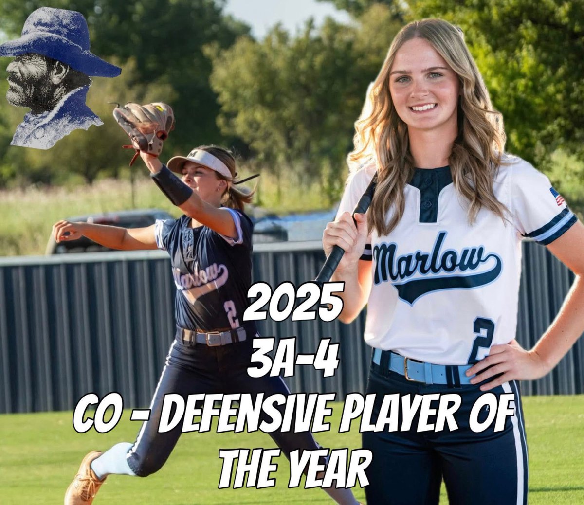 lakynfoss26's tweet photo. I am so proud and honored to have been chosen as Oklahoma Class 3A-4 Co-Defensive Player of the Year!  @JaimeRose6504 @riley_wertz @HutchSoftball #Breathefire 🐉💙 https://t.co/zo3MSzXOtB