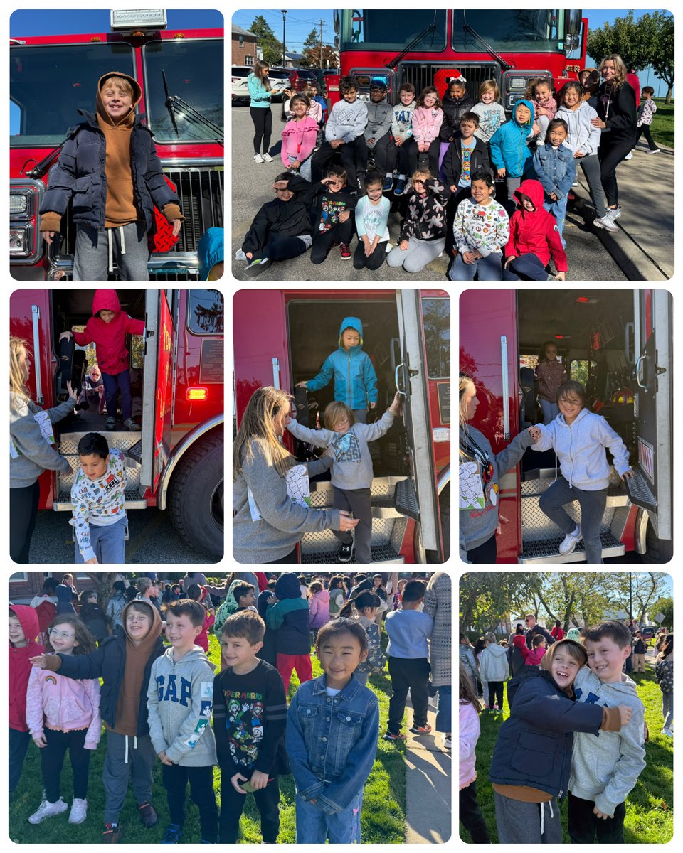 ms_theofanis's tweet photo. 🚒 A big thank you to our local firefighters for visiting today! We learned all about fire safety and even got to explore the fire truck! 🔥#MineolaProud https://t.co/xg07o0NExX