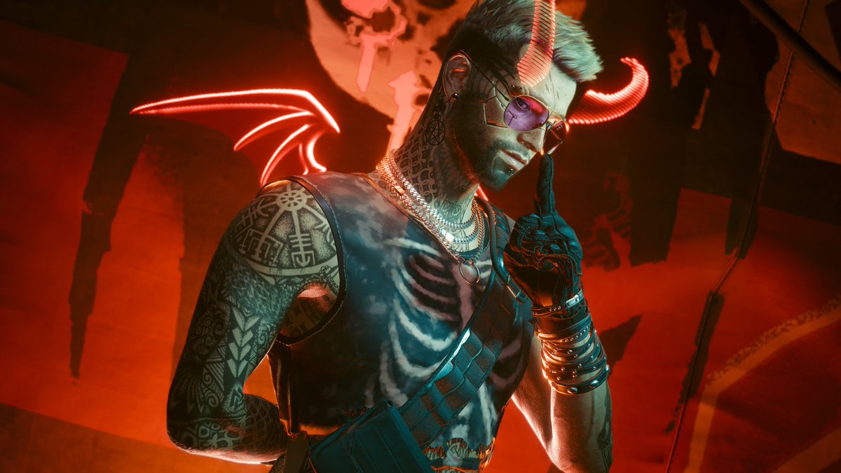 TheSmolls's tweet image. Happy Halloween from this gonk 🎃💀🪦

#Cyberpunk2077 #Cyberpunk2077PhotoMode