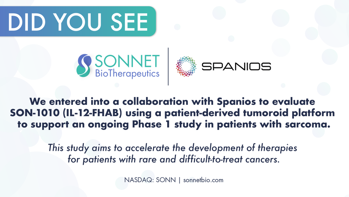 Sonnet Bio tweet media