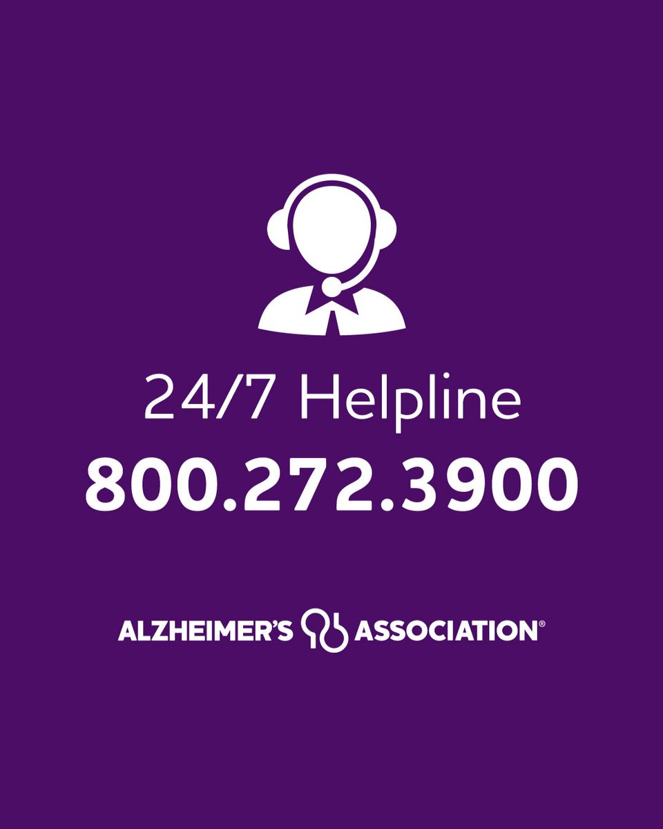ALZ_Alaska's tweet photo. Caring for someone with Alzheimer’s or other dementia is no easy task. We’re here to help. Call our free 24/7 Helpline at 800.872.3900. https://t.co/PSbigzLV9r
