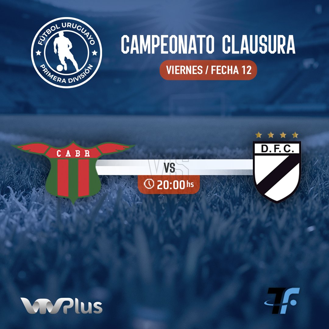 VTVuruguay's tweet photo. ⏰ Esta noche a las 20 hs, damos inicio a la fecha 12 del #CampeonatoClausura.
📺 Seguilo en vivo por #VTVPlus. https://t.co/rXxBcN7XR3