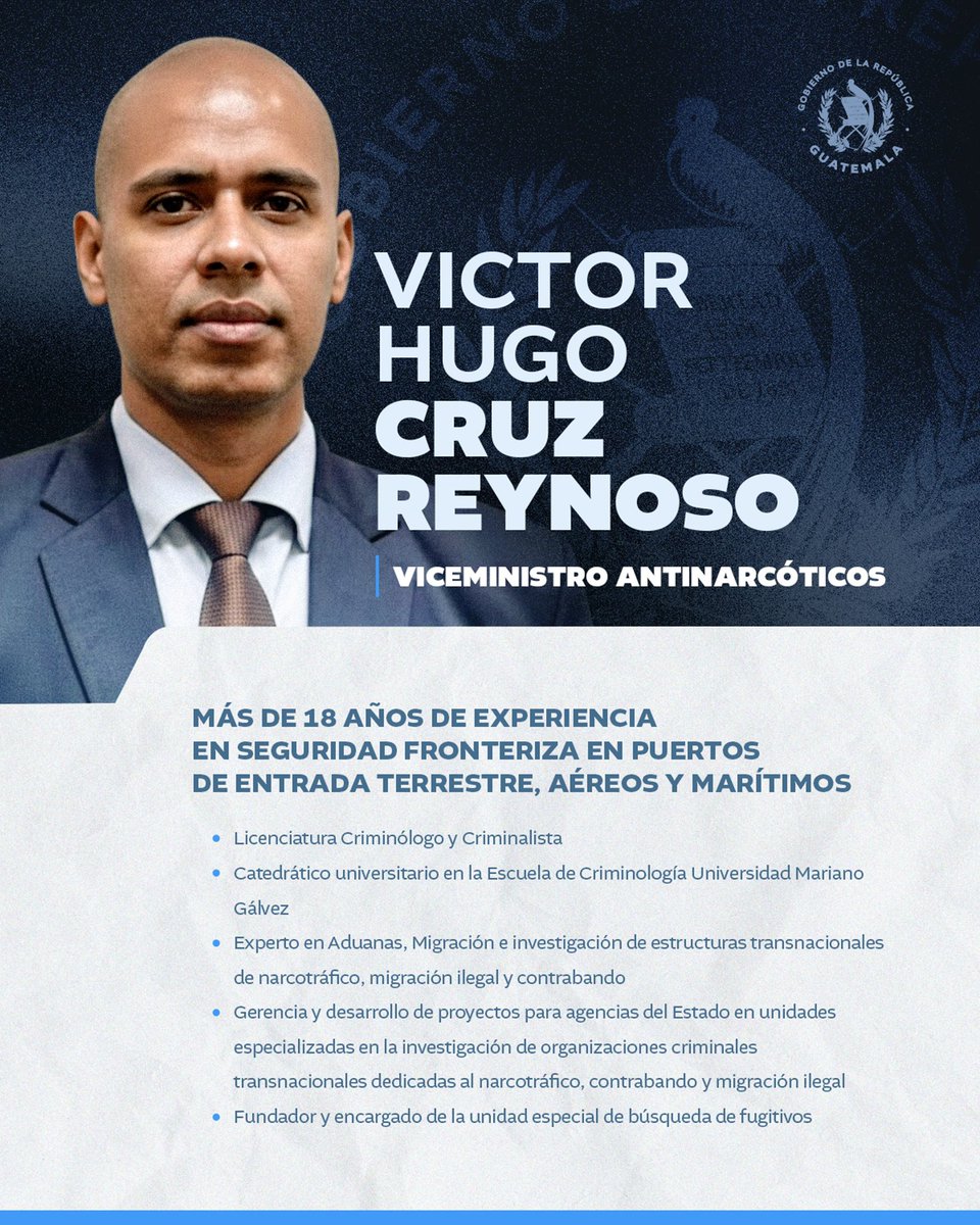 Estos son los tres designados del <a href="/mingobguate/">MinGob</a>: